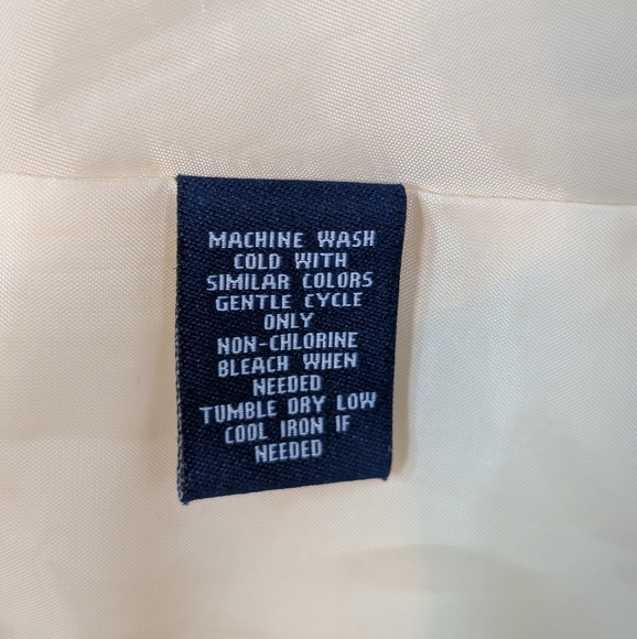 Chaps Y2K Floral Blazer Pearl Button Jacket - Picture 8 of 8